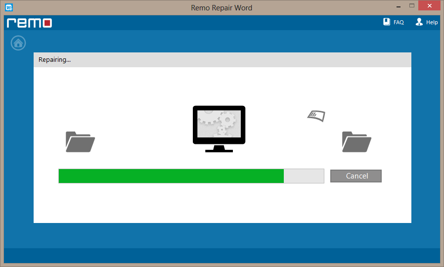 preview the repaired document using Remo Repair Word