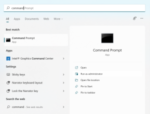 command prompt to repair corrupt pen drive