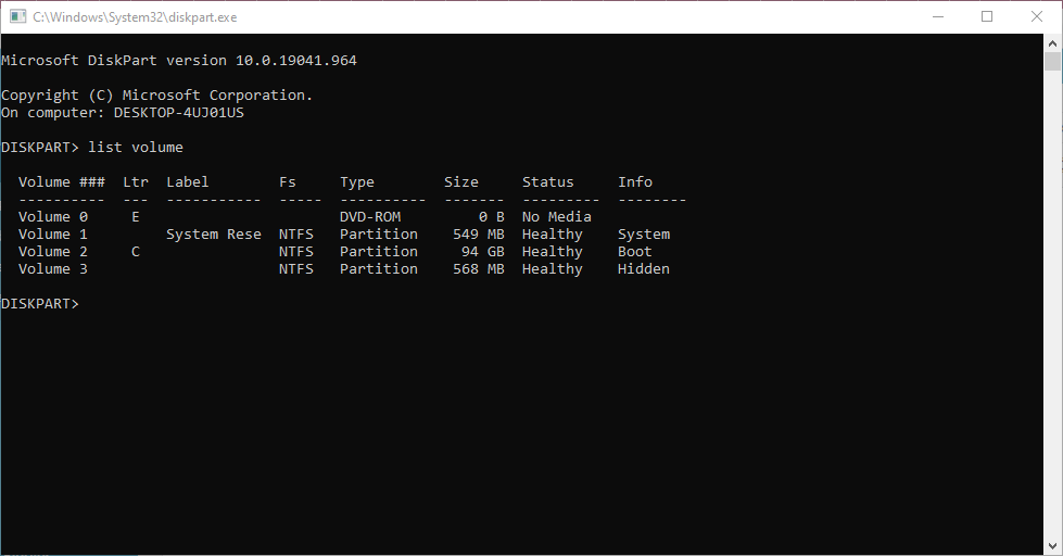 run-diskpart-command-to-fix-unallocated-hard-drive