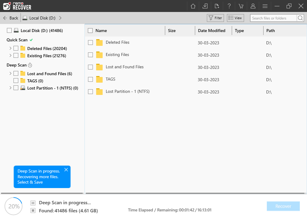 view the  recovered SD card data on Windows 10 for free