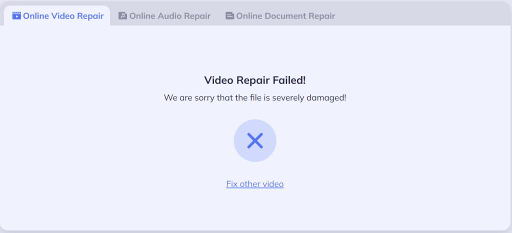 download your repaired video