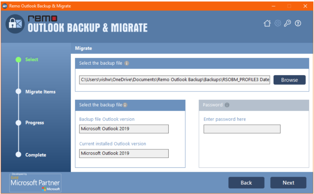 select-outlook-backup-file-to-migrate