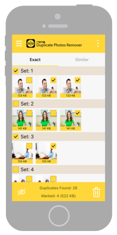 Finding Duplicate Pictures on iOS device