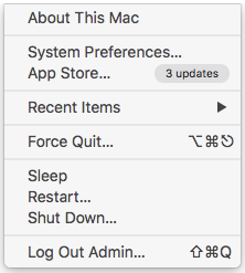 select System Preferences in Apple Menu